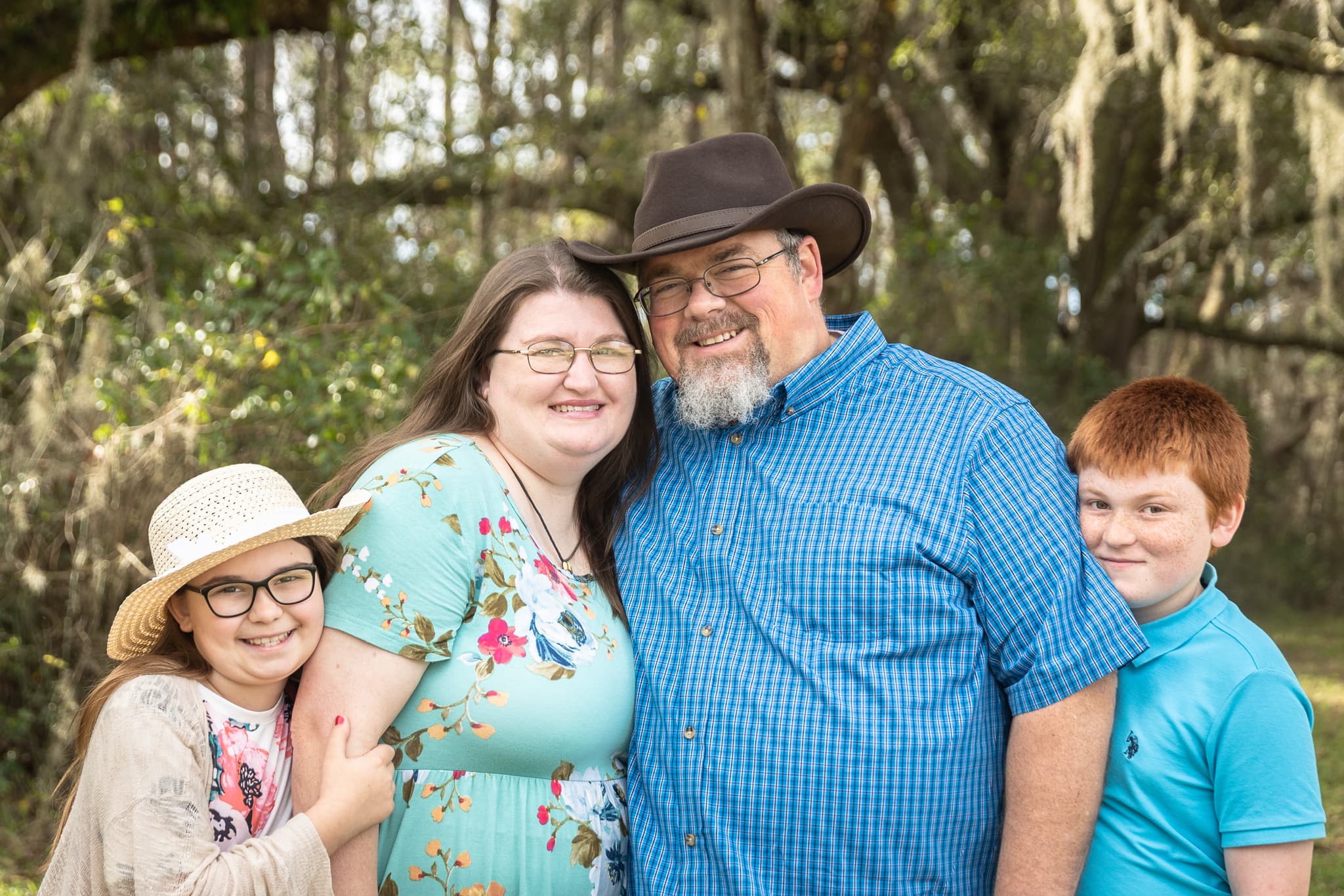 Gabe Mitchell and family
